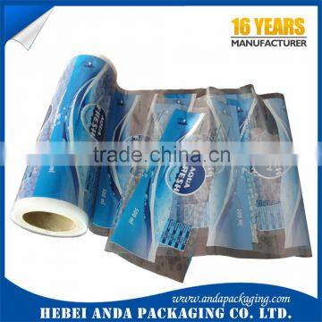 Gravure Printing Water Sachet Bags 500ml Plastic Film Roll/LDPE Mineral Plastic Water Bag/Heat Seal Liquid Beverage Plastic Bag                        
                                                Quality Choice