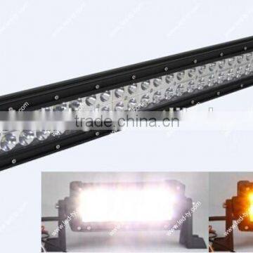 2014 Mewest Amber and White 4x4 LED Light Bar 41.5" LED Work Light Bar 240w Offroad LED Light Bar for Trucks Atv SUV