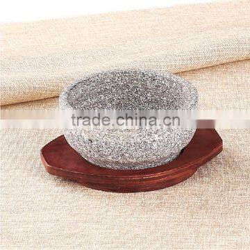 Granite portable stone bowl korea cookware