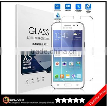 Keno For Samsung Galaxy J2 Tempered Glass Screen Protector 2.5D 9H Factory Wholesale with Real High Quality