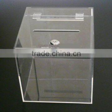 GH-RJ029 Shenzhen Guihe Handmade Acrylic Lucky Draw Box,acrylic donation box                        
                                                Quality Choice