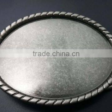 2016 New Mens Fashion Plate Buckle Leather Belt in Split Leather Material photo-6