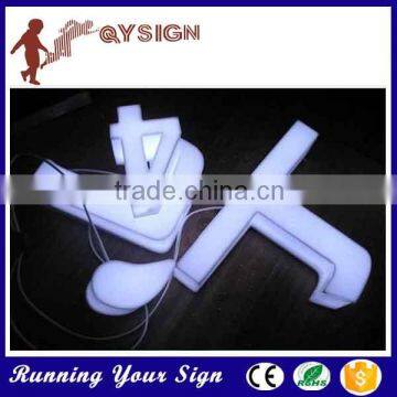 high quality acrylic product sign letter