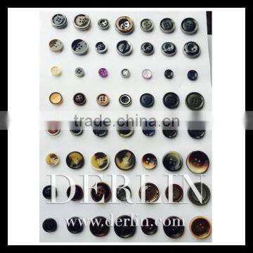 2015 Garment Clothing Fashion Gold Brass Metal Shank Button photo-4