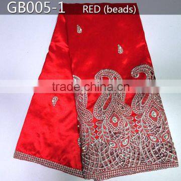 GB005-1 2015 New design African George wedding dress