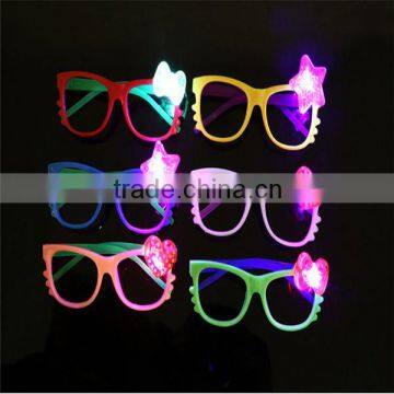 plastic glasses New Plastic glasses frame With Flashing Light