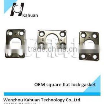 Non standard carbon steel rectangular washers flat lock washer