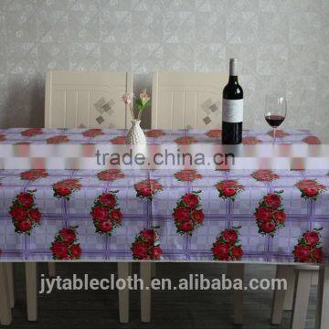 PVC tablecloth with package edges