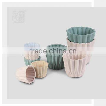 Elegant Shape Porcelain Flower Pot with Stands Designs