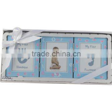 Blue frame baby gift sets for baby ZD09A