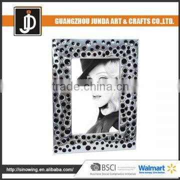 2016 Innovative Design Dots Adorned Border Single Girl Picture Frame