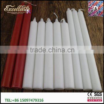 China Candle Factory Making Household Paraffin wax Stick White Candle