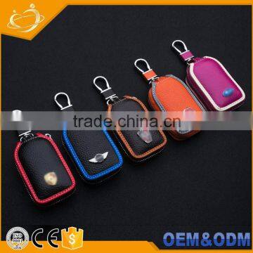 Durable genuine leather key case car key bag for all auto style