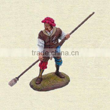 Miniature Metal Figure, Pewter People Figurine