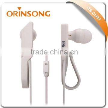 Fashionable design in ear earphone with earhook