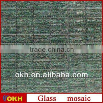Square decorative mosaic tile