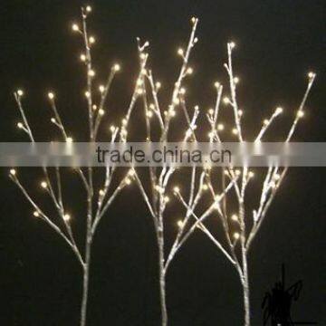 LED brown branch lights
