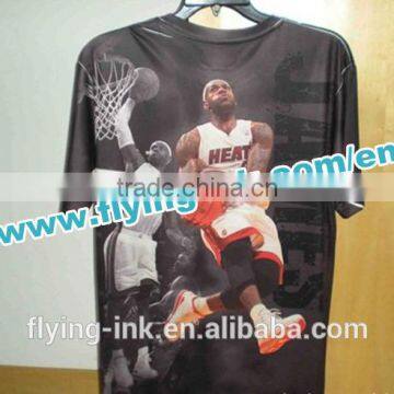 T-shirt ink sublimation printing for offset system