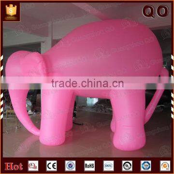 2016 High quality pink giant inflatable elephants for advertising