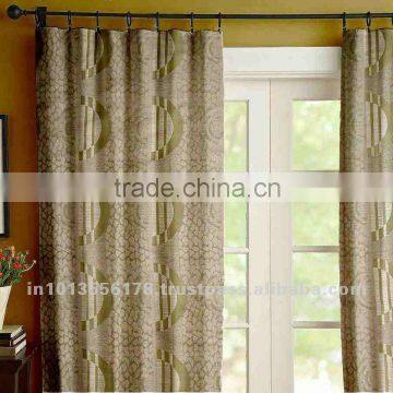 Living Room Polyester Curtain Fabric