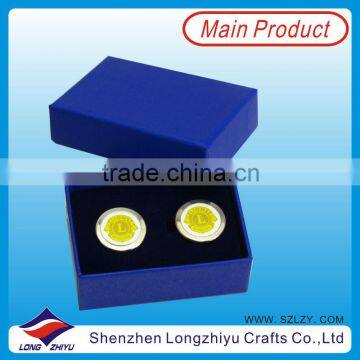 Fashion Stainless Steel Cuff Links paper cufflink box