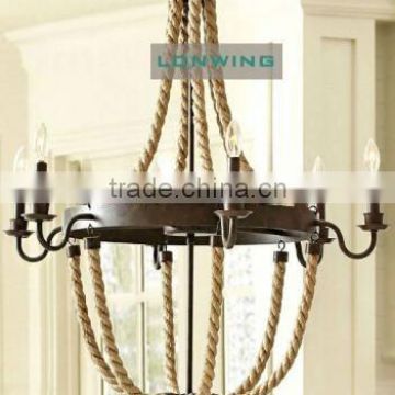 Christmas chandelier Edison bulbs pendant lights safety chandelier large size suspension lighting for castle