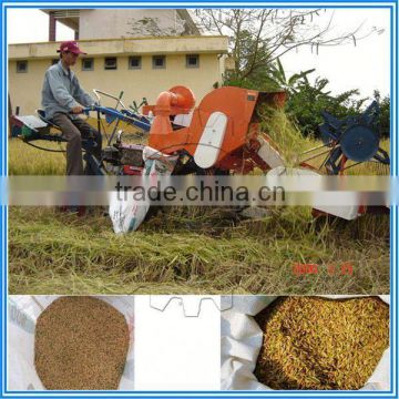 High efficiency combine wheat harvester machine