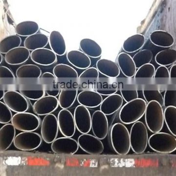 Q195 thin walled flat oval steel pipe