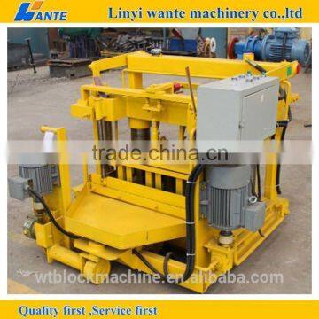 QT40-3A Mobile Brick Making Machine Price Walking Type Mobile Hollow Block Making Machine photo-2