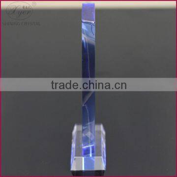 Blank Crystal Trophy Award Crystal Plaque photo-2