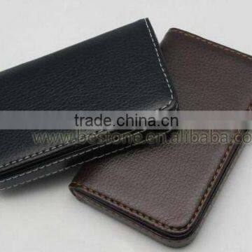 Custom Business Leather Men Name Card Holder photo-5