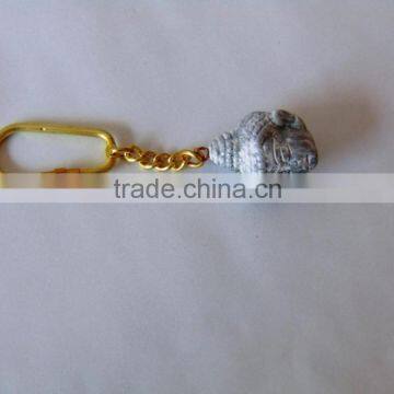 NAUTICAL BUDDHA FACE KEY RING / DESIGNER KEY RING 13452 photo-2