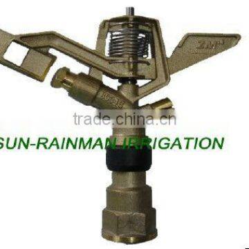 3/4"Part or Full Circle Farm Irrigation Brass Impact Sprinklers photo-4