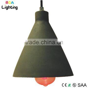 E27 lamp socket concrete lamp shade pendant lights/ lighting