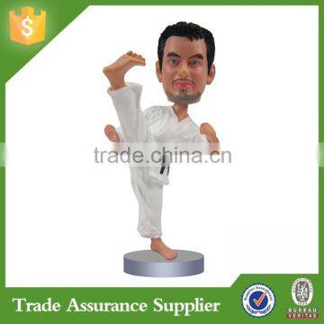 Characters Theme Custom Bobble Head Resin Bruce Lee Figure