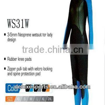 Women full body diving wetsuit/ surfing/kayaking/swimmming suit