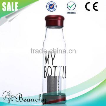Beauchy 2016 420ml My Bottle Clear High-quality Glass Drinking Bottle photo-5