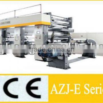 Rotogravure printing machine for BOPP/PET/PVC/PE