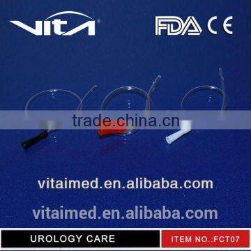 Disposable nelaton catheter with CE/FDA/IOS13485 Certificate