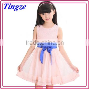 Latest bandage design beautiful party kid dress for little girl child dress wholesale