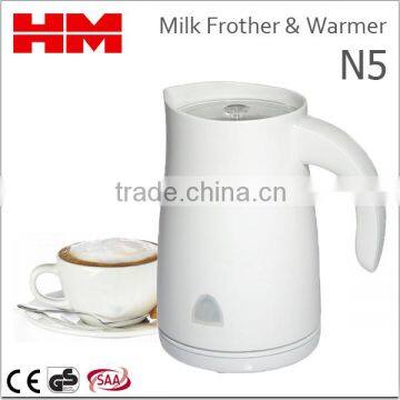 One-Touch ABS Housing Automatic Electric Milk Frother & Warmer For Coffee Foam Maker Cappuccino , Model N5