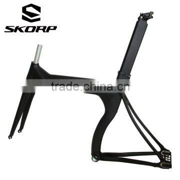 700C Fixed Gear Bike Frame Aluminium Frame Bicycle Frame Set
