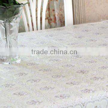 Home Item Unique Design Customized Waterproof PVC Vinyl Lace Table Cloth