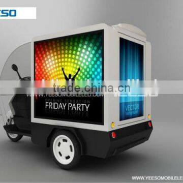 Scrolling light box tricycle from Shanghai Yeeso factory