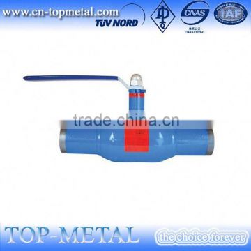 professional extended stem fully welded ball valve