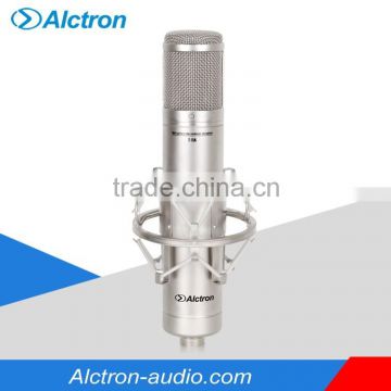 Alctron T-11A Professional Large Diaphragm Tube Condenser Studio Microphone, Pro tube recording condenser mic.