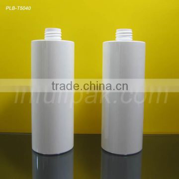 350ml/12oz White Cylinder Round Plastic PET Bottle