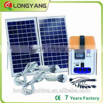 portable 10w solar power system solar panel kit for Africa market