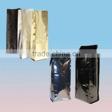 Side gusset aluminum foil plastic packaging bags