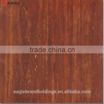 Luxury travertine red tile, wood look micro crystal tiles, glazed porcelain floor tile
